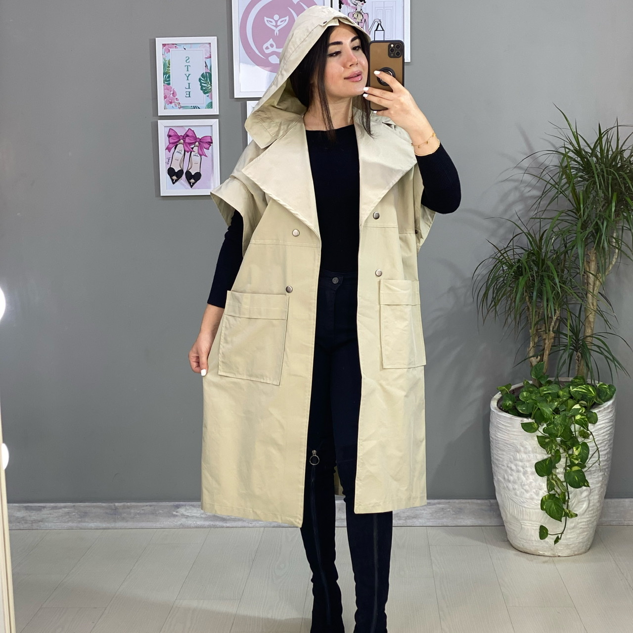 بارونی آستین سارافن کد 2100