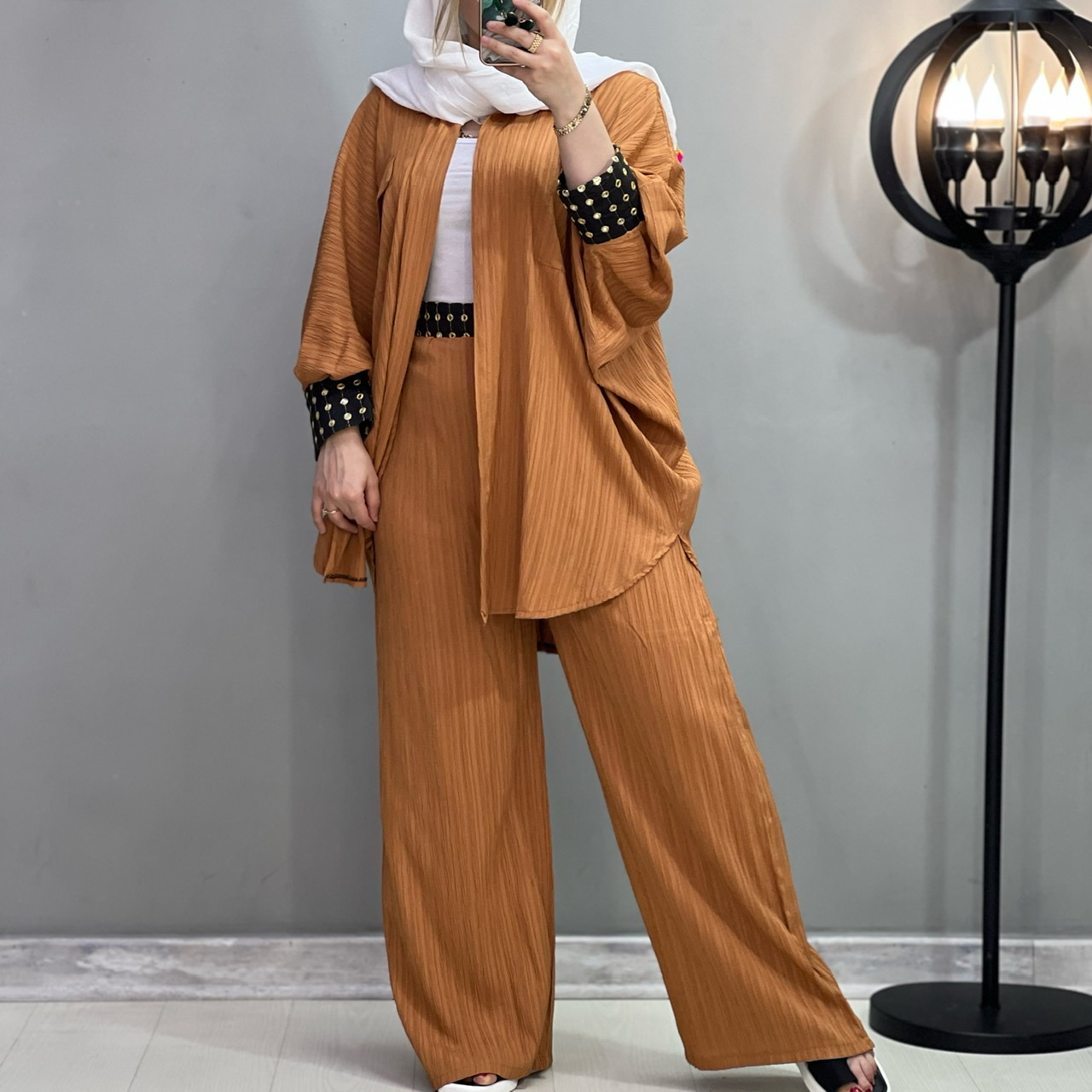 ست مانتو شلوار مونتریا کد 2920